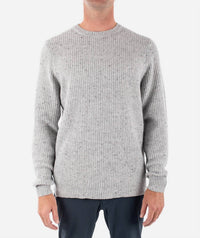 Jetty Paragon Crewneck Sweater in light grey - men's sweater