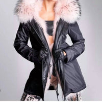 Nicole Benisti - Fox Fur Coat Parka Anorak Jacket