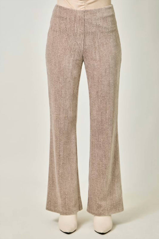 Mystree - Velvet Bootcut Trousers