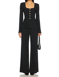 Amanda Uprichard - Saddler Wide Leg Pants