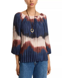 Bella Dahl - Pleated Three Quarter Sleeve Blouse