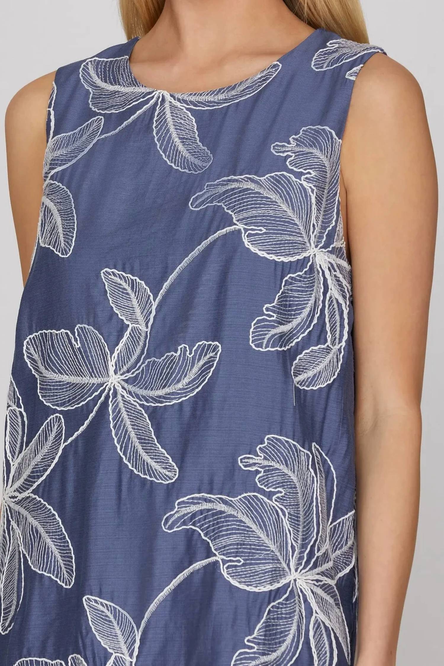 She + Sky - Belle Embroidered Mini Dress