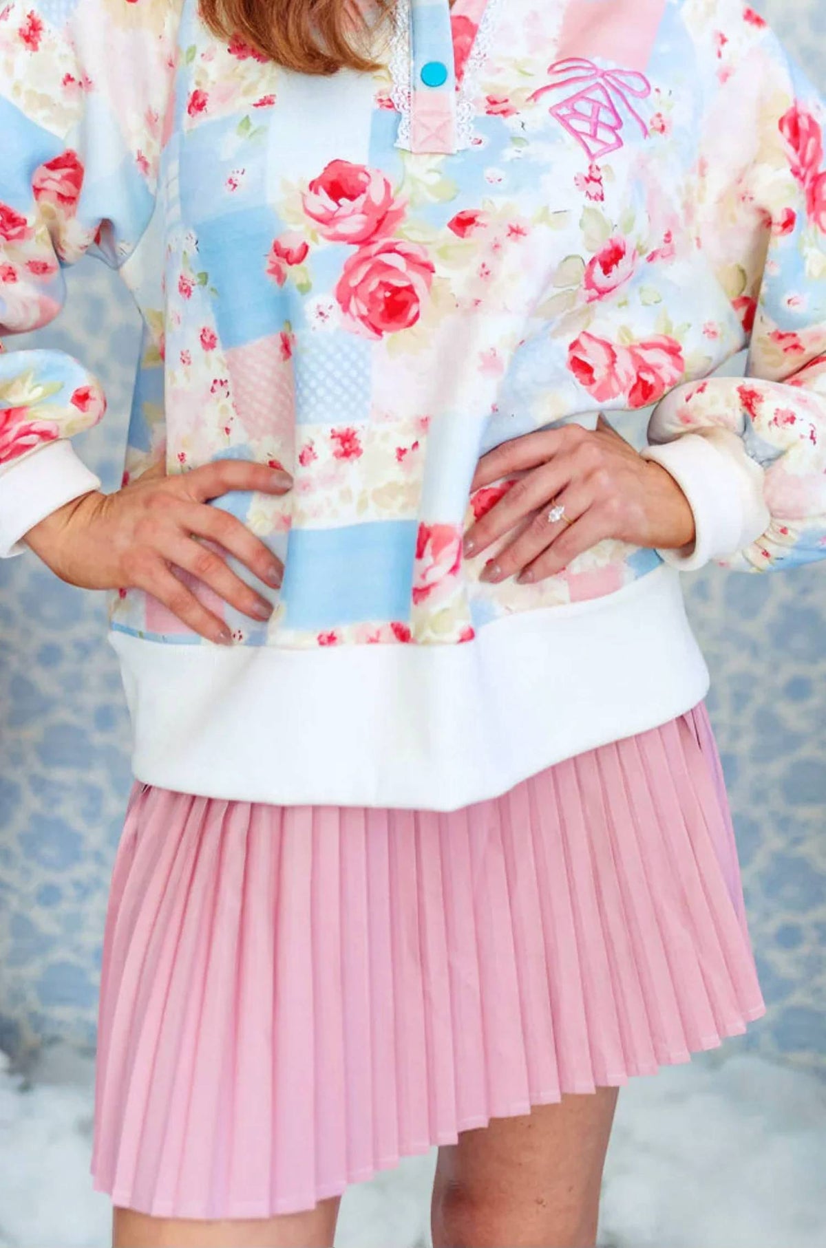 Brianna Cannon - Pleated Mini Skirt