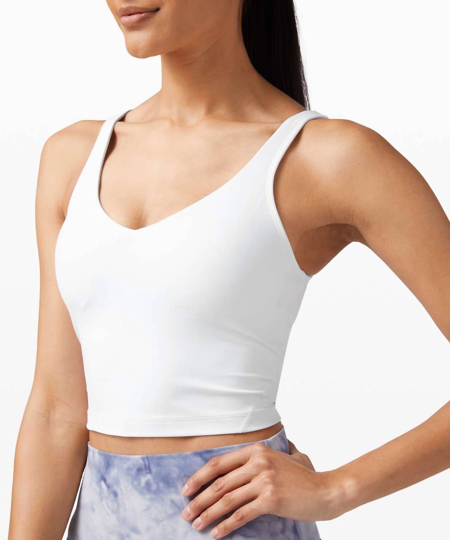 lululemon Align Tank Top in white - women's tank top - alternate view