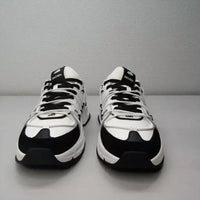 DECIBEL Men's Casual Comfort Lace Up Sneakers in white black - men's sneaker - view 4