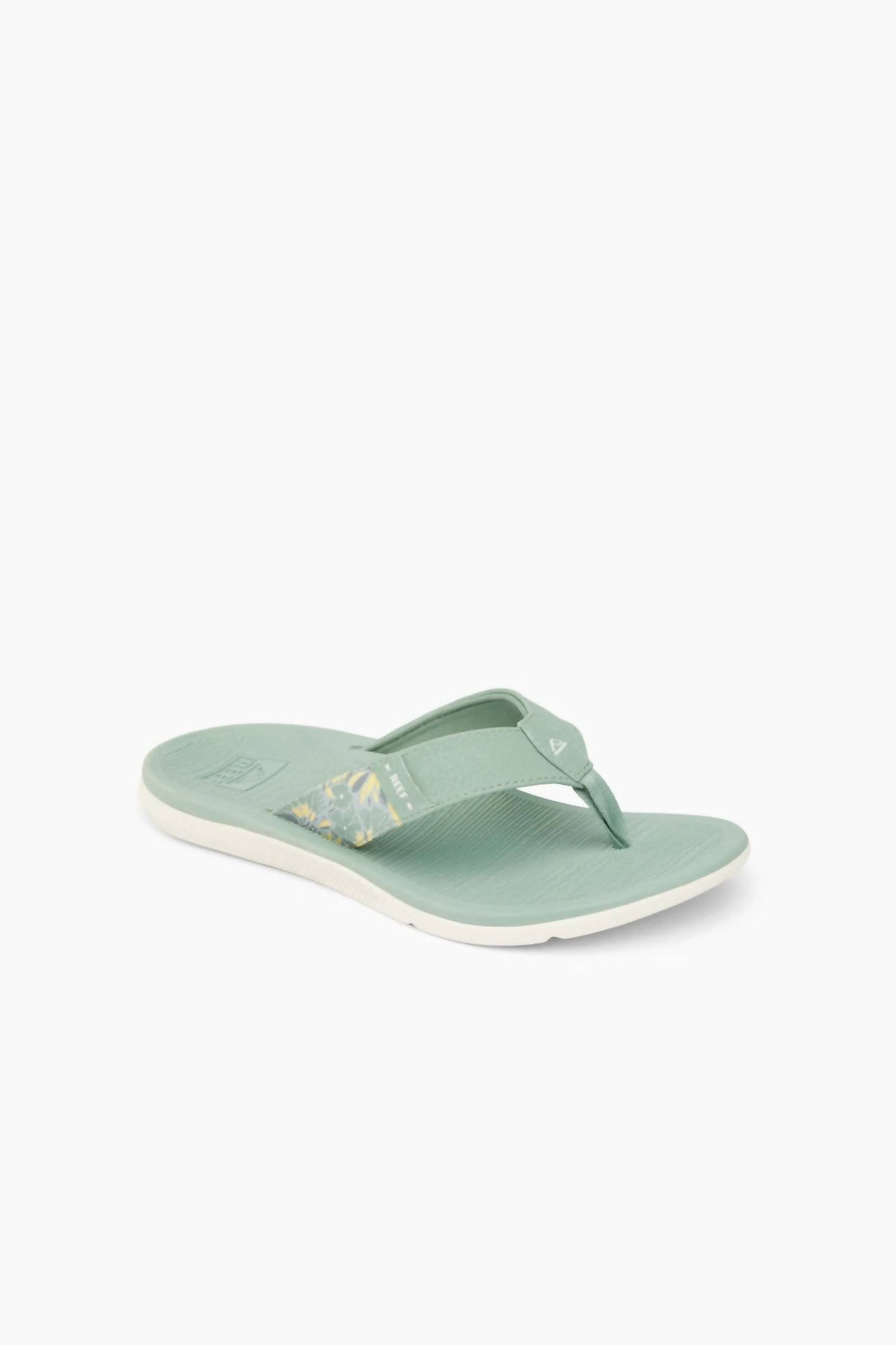 REEF Women's Santa Ana Flip-flops in frosty - women's sandal