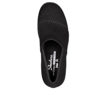 Skechers Women's Pier-lite Wedge in black - women's shoe - alternate view