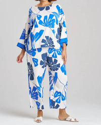 Natori Palma Pj Set in blue - women's intimate - alternate view