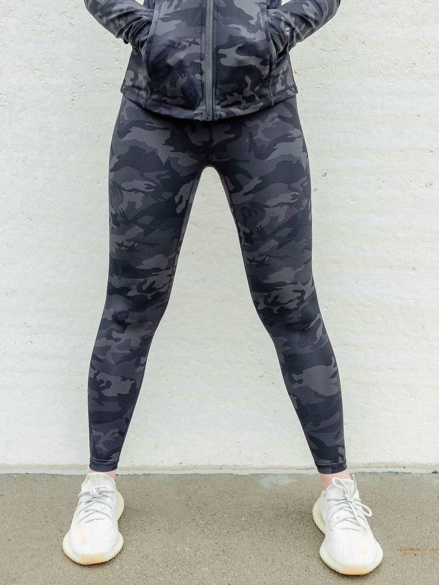 Lilac Blonde - Gigi Camo Leggings