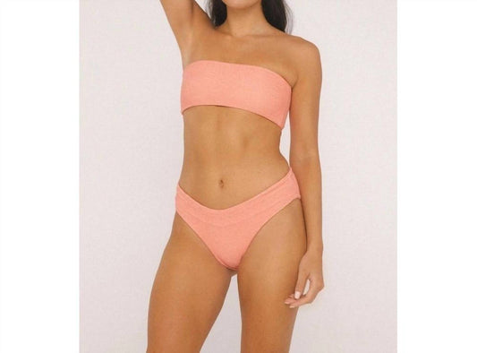 Harper Top Coral Rib