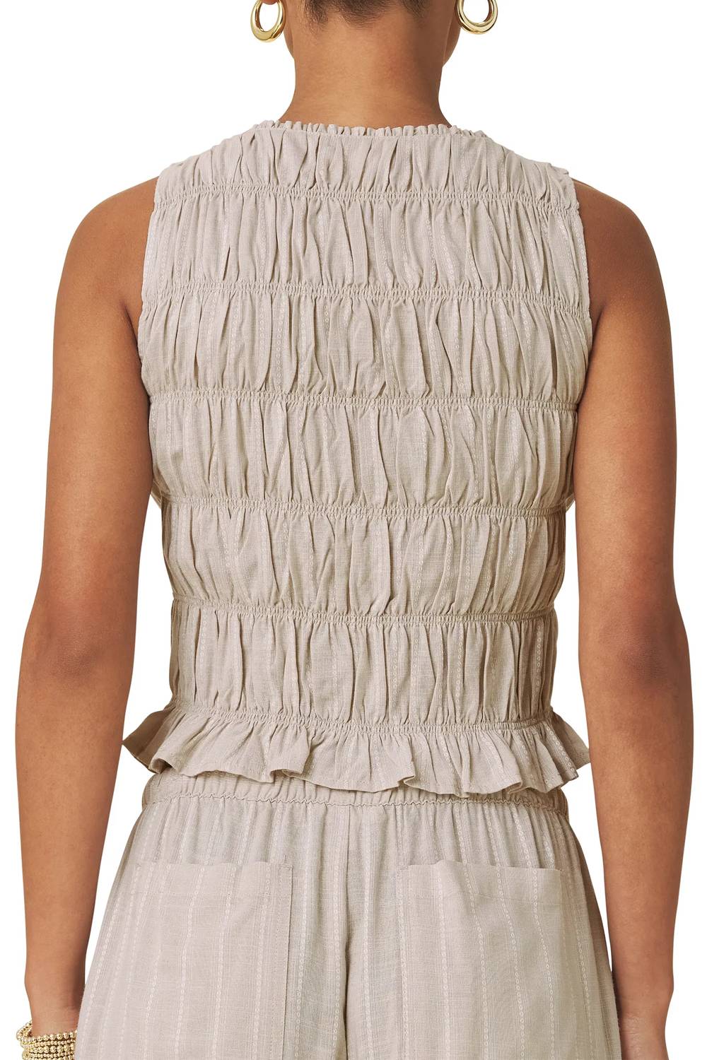 Splendid - Bianca Smocked Tank Top