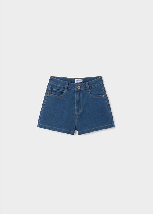 Mayoral - Girl's Basic Stretch Denim Shorts