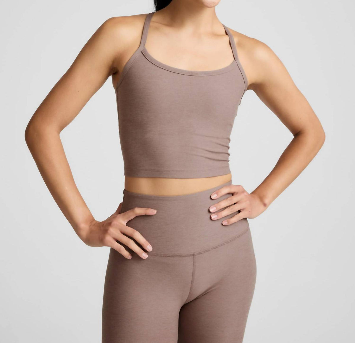 Beyond Yoga - Spacedye Slim Racerback Cropped Tank Top