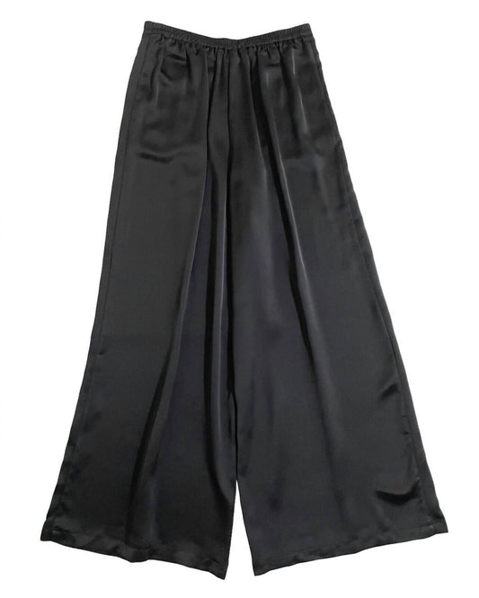 Love, Fire - Women's Wide Leg Side Pockets 90's Satin Pants