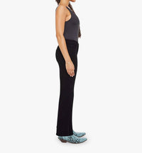 Mother Lil Kick It Jeans - Petite in nighty night - women's jeans - detail view