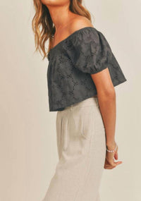 Sage The Label - Bluebell Woods Crop Top