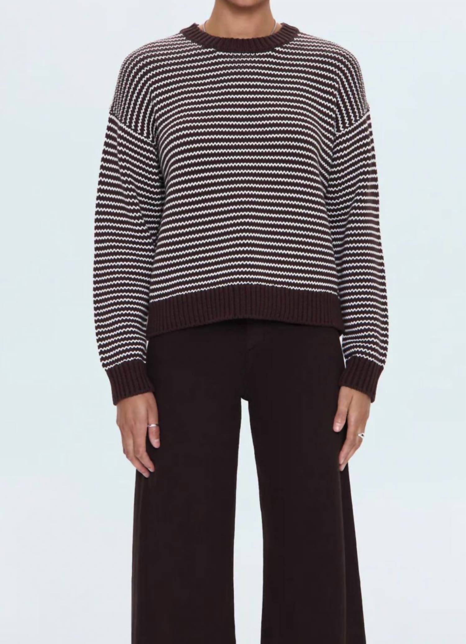Pistola - Aura Relaxed Crew Neck Sweater