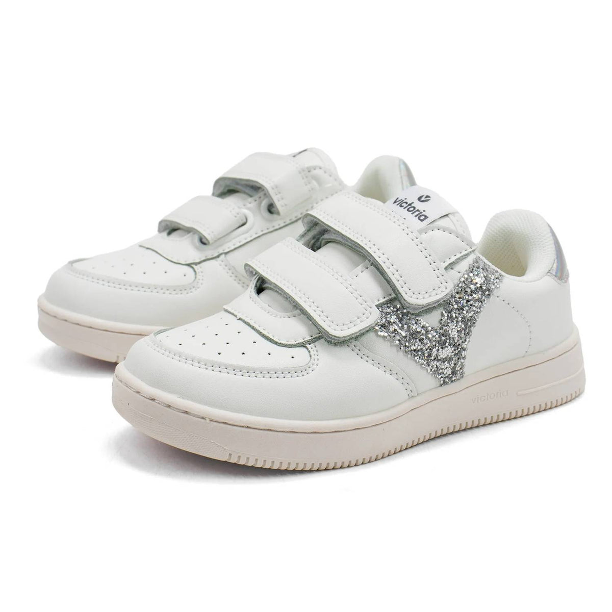 Victoria - Girl's Tiempo Fancy Panels Sneaker