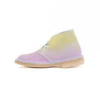Clarks Women's Desert Ankle Boots in white blue - women's shoe - view 5