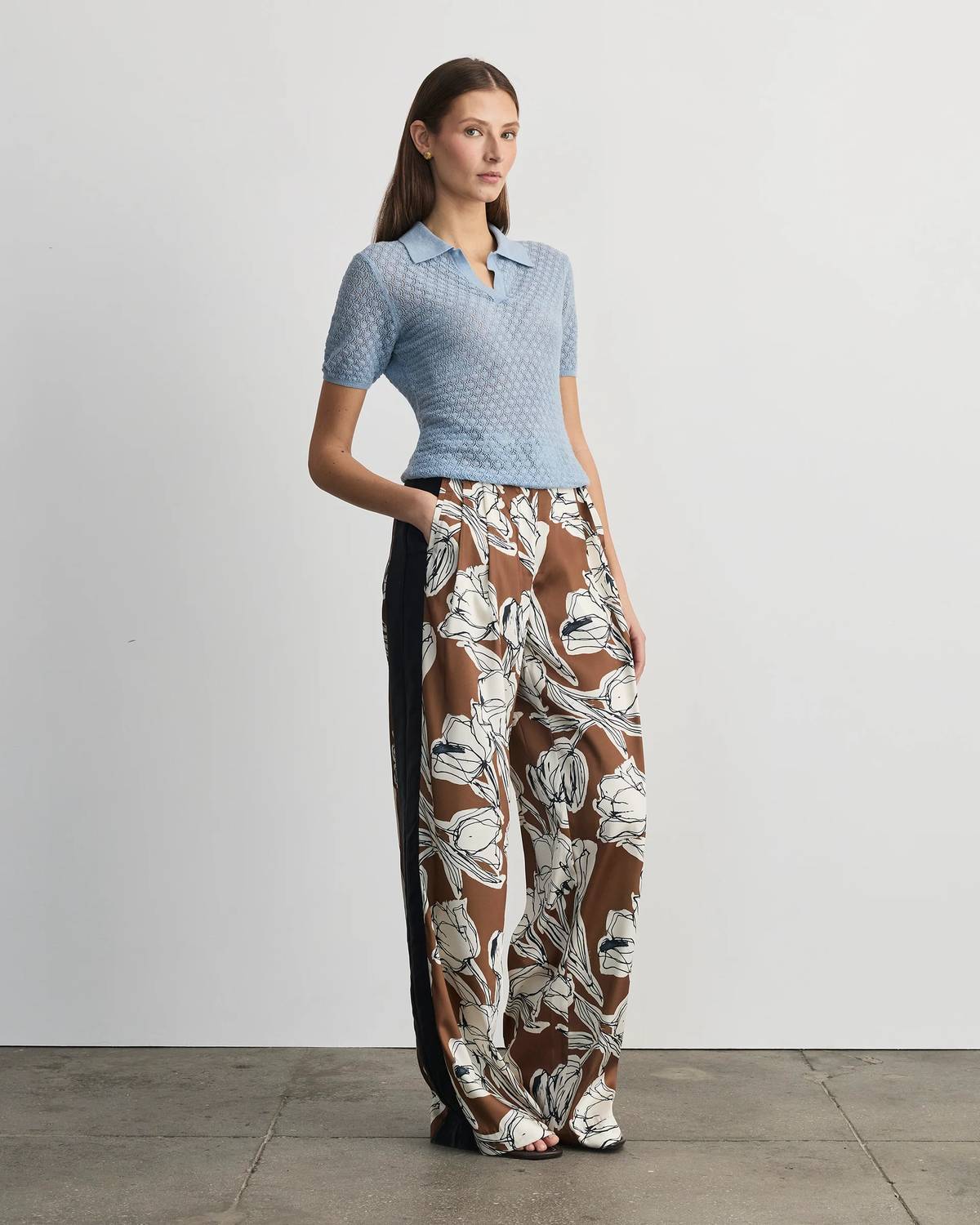 Tanya Taylor - Camilla Pointelle Knit Top