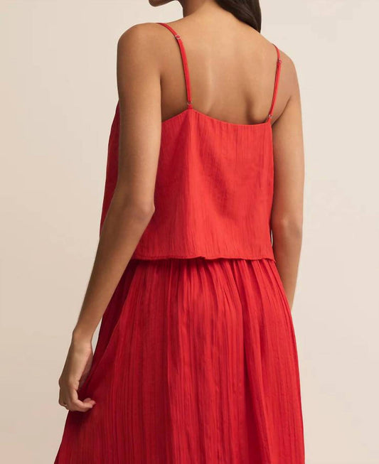 Z Supply - Fiore Satin Crop Tank