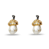 Lele Sadoughi - Women's Acorn Button Earrings