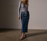 James Perse - High Low Denim Skirt