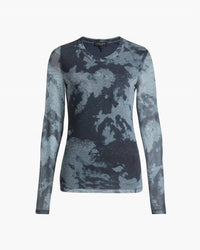 Rag & Bone - Yana Printed Mesh Long Sleeve Tee