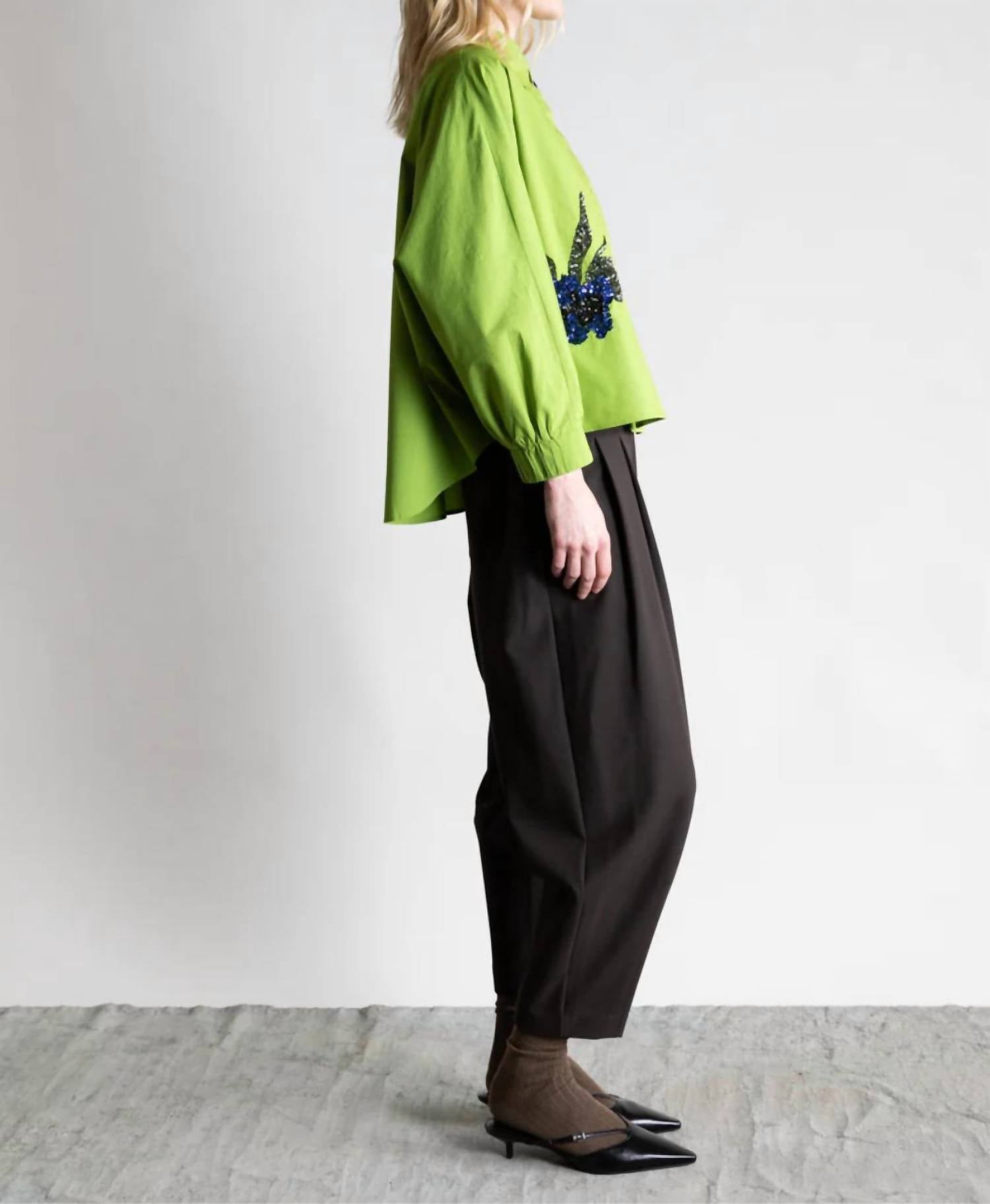 Psophia - Abstract Sequin Shirt