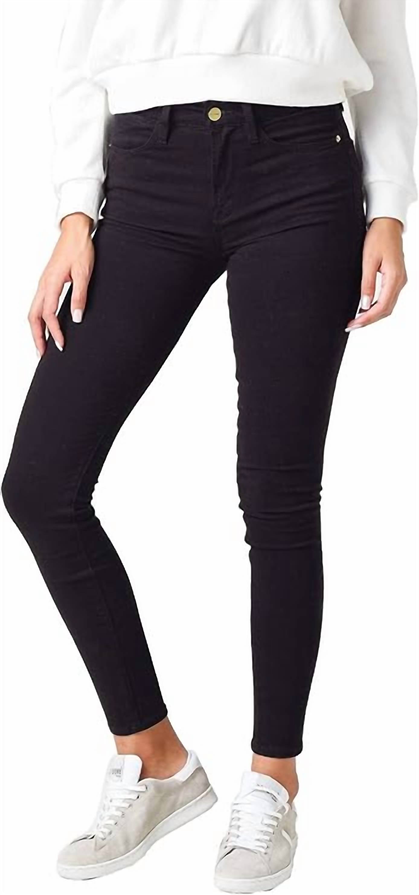 Frame - Le High Skinny Sateen Jeans