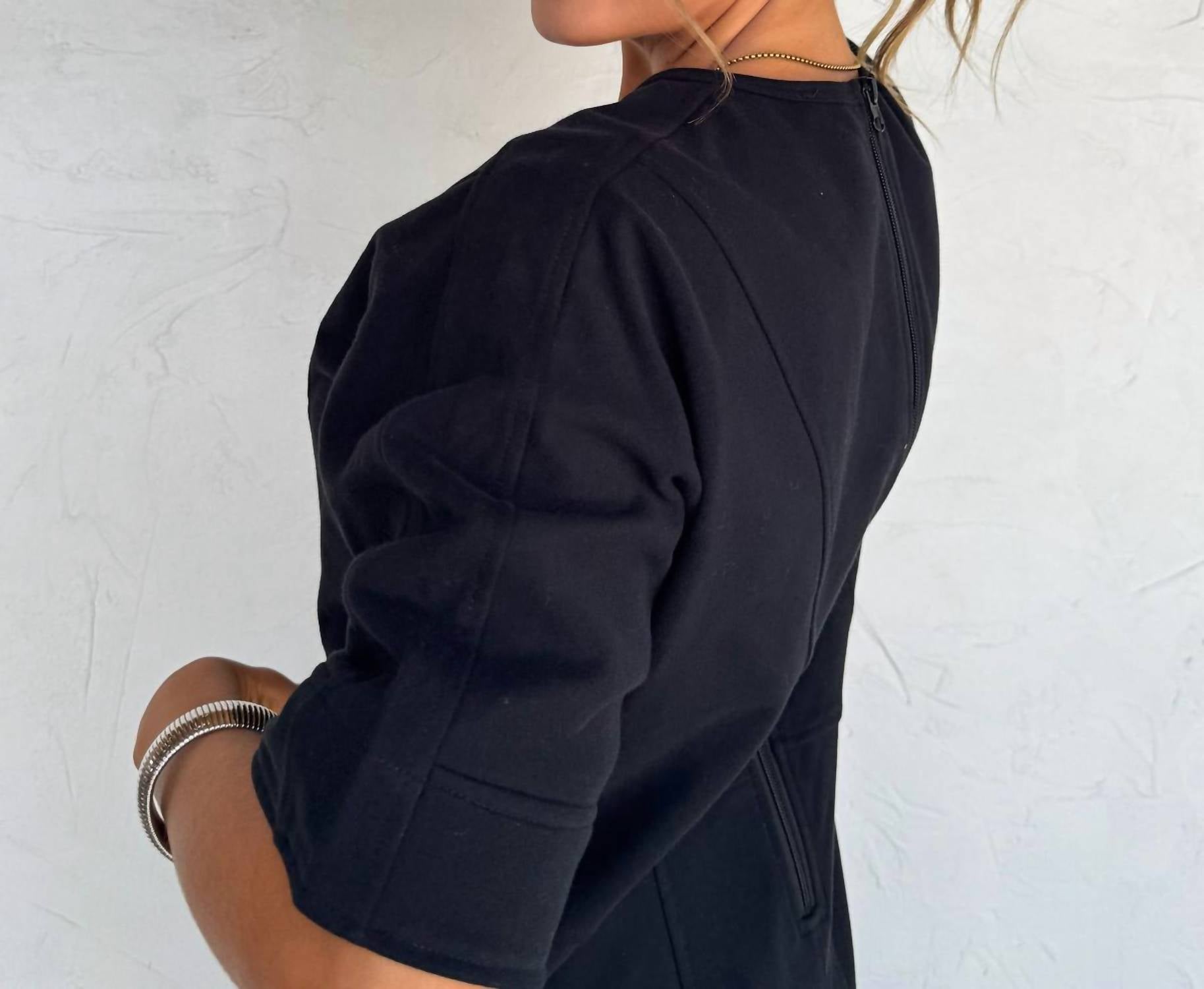 BLAKELEY Cam Luxe Loung Jumpsuit in black - women's pants - view 5