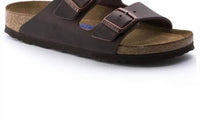 Birkenstock - Unisex Arizona Soft Footbed Natural Leather Oiled Sandals