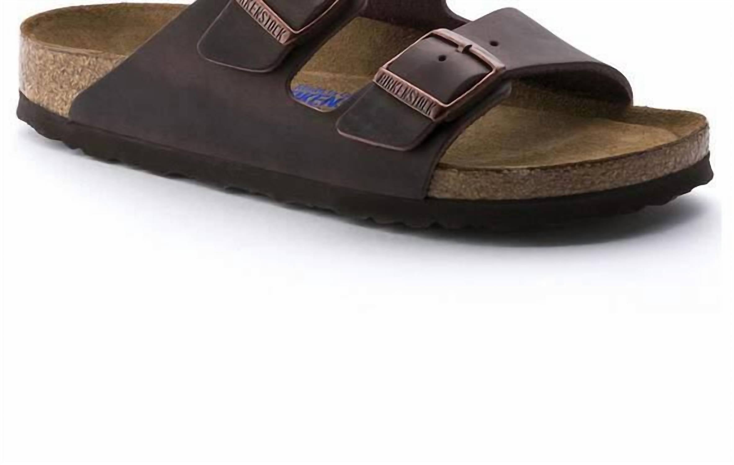 Birkenstock - Unisex Arizona Soft Footbed Natural Leather Oiled Sandals