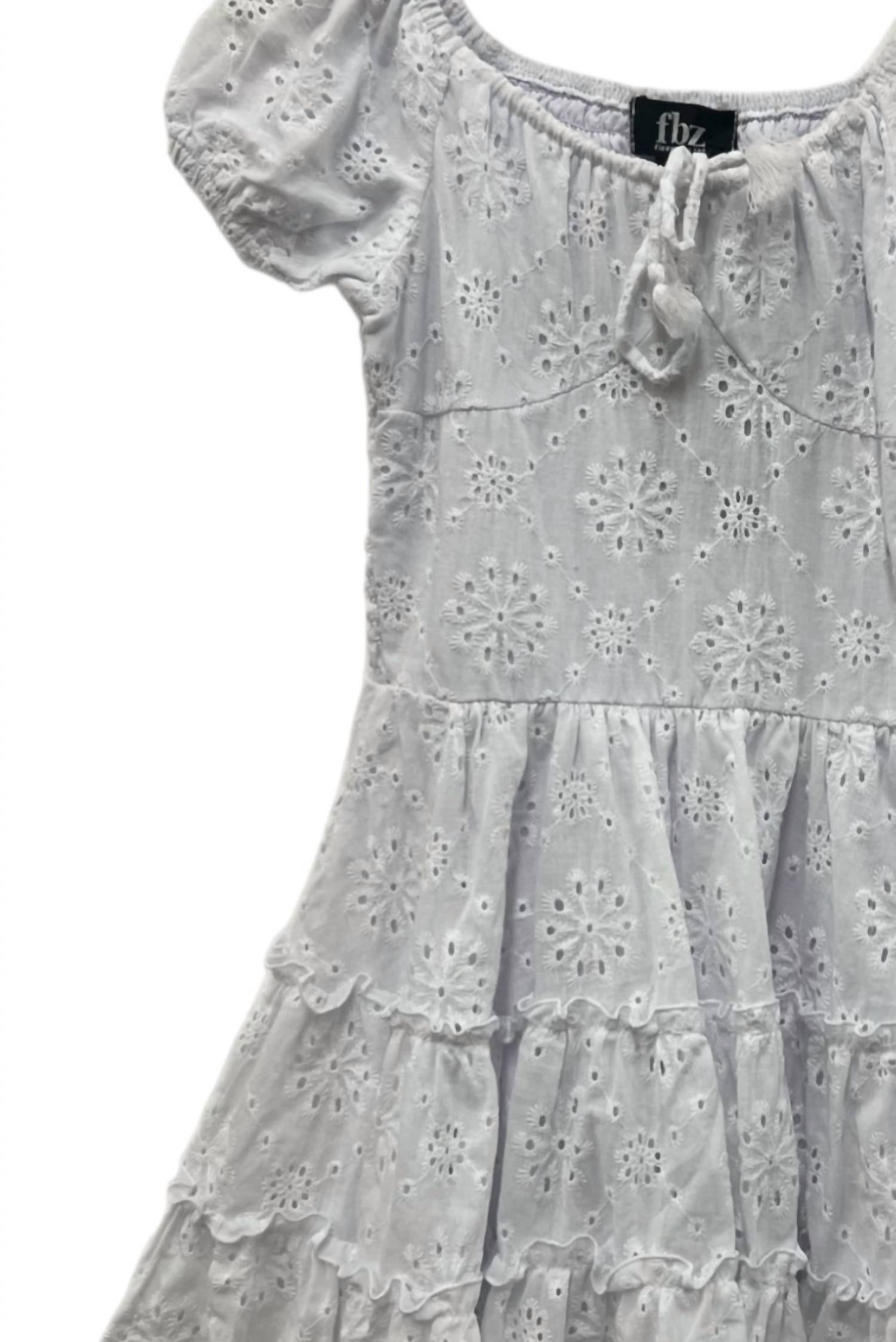 Flowers By Zoe - Girl's Eyelet Dress