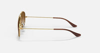 Ray Ban - Cockpit Small Non Polarized Sunglasses Rb3362 001/51