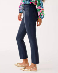 Lilly Pulitzer - Liza Coated Crop Flare Pants
