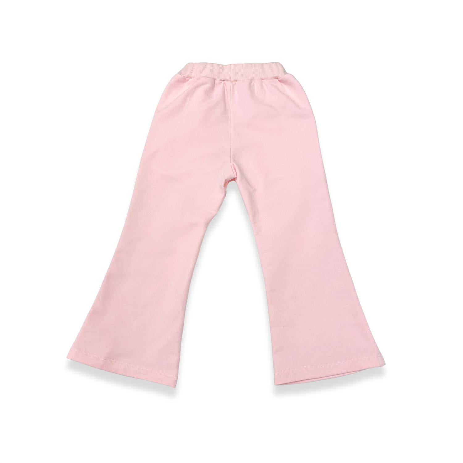 Doe A Dear - Girl's Silver Gem Flare Pants