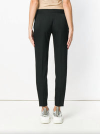 Stella McCartney Cropped Length Trouser in black - women's pants - detail view