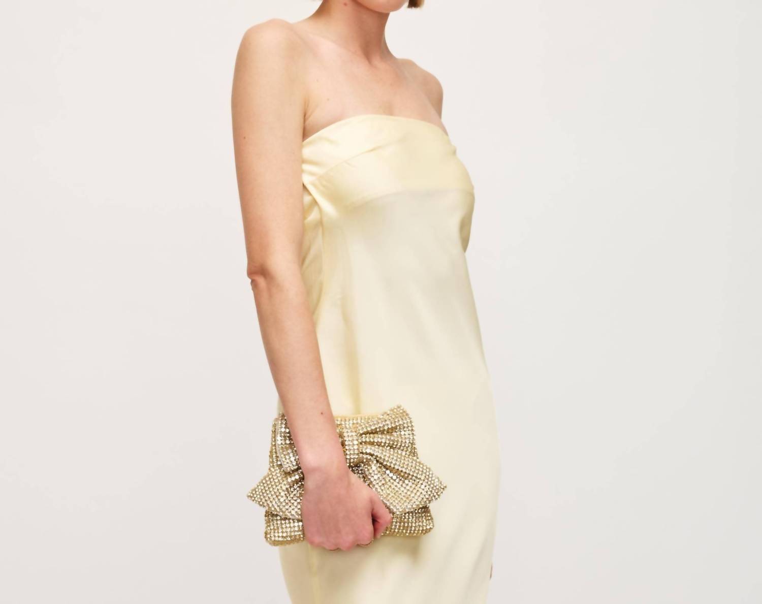 Urban Expressions - Women's Gretchen Glitz Bow Evening Bag