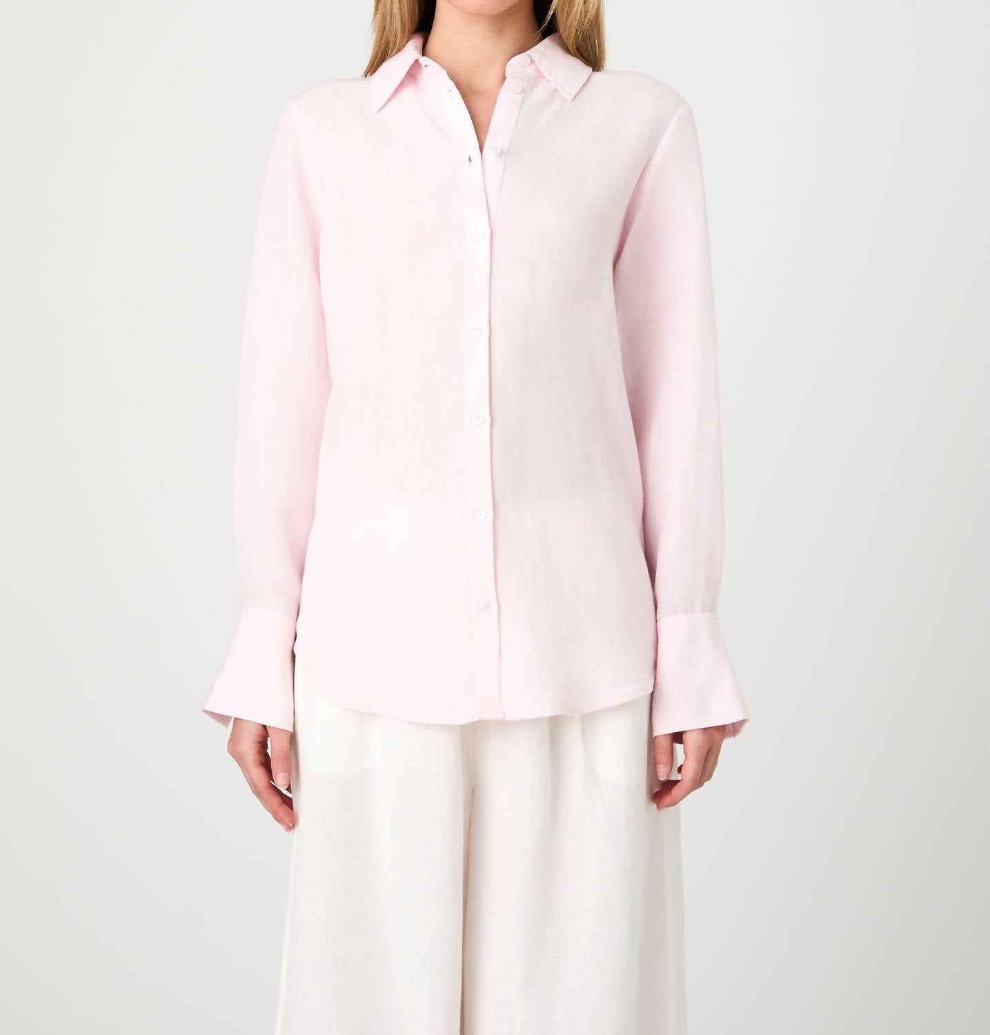 French Connection - Birdie Linen Oversized Shirt