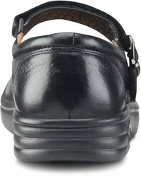 Dr. Comfort Shoes Women's Merry Jane Dress Shoes in black - women's flats - detail view