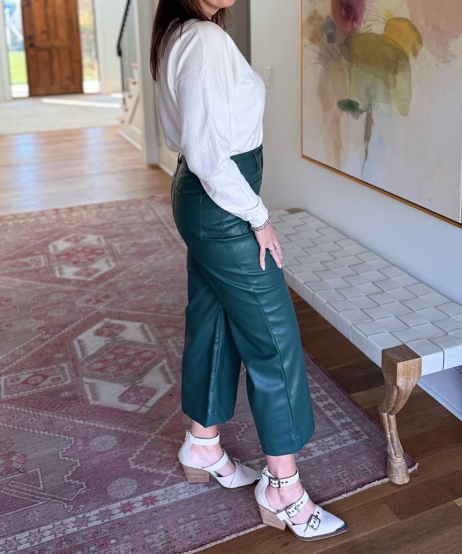 SKIES ARE BLUE Evergreen Edge Pants - women's pants - view 5