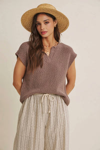 In February - Slub Sweater Top