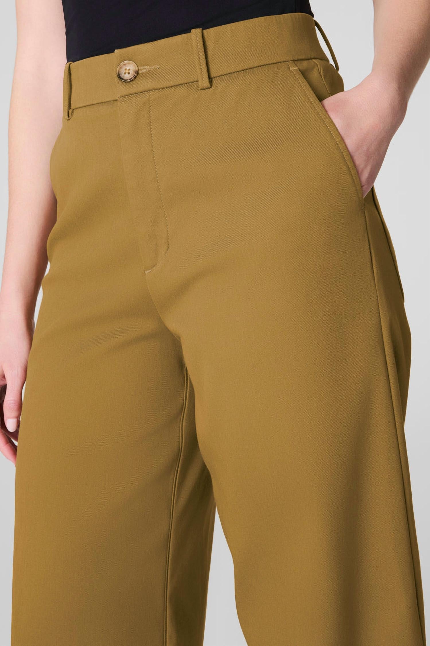 Spanx - Stretch Twill Wide Leg Pants