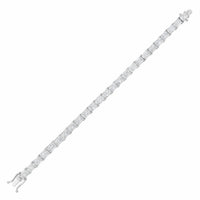 Diana M Jewels - Women's Radiant Lab-Grown Diamond Bracelet (35.00 Ct) - Signature