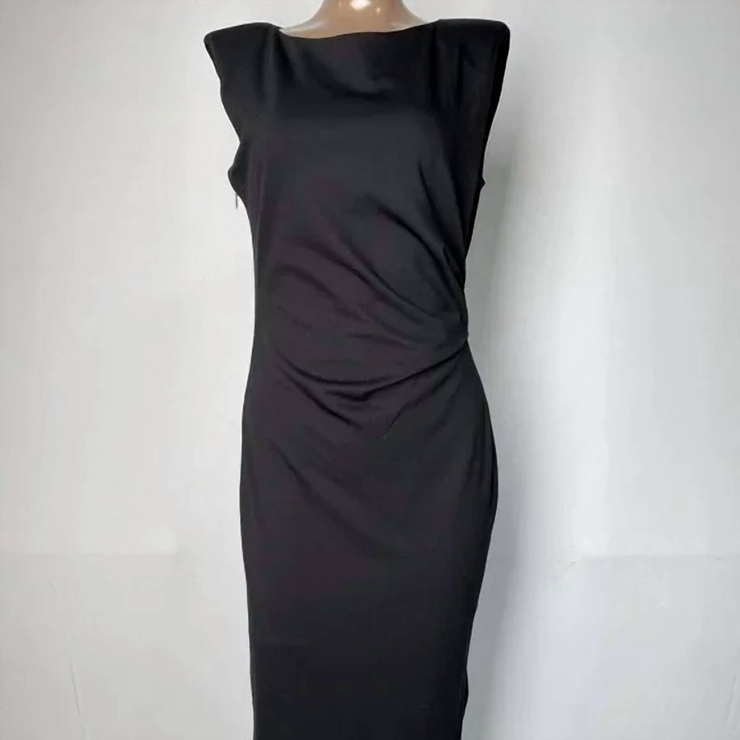 Caractere Women’s Sleeveless Pencil Dress in black - women's dress