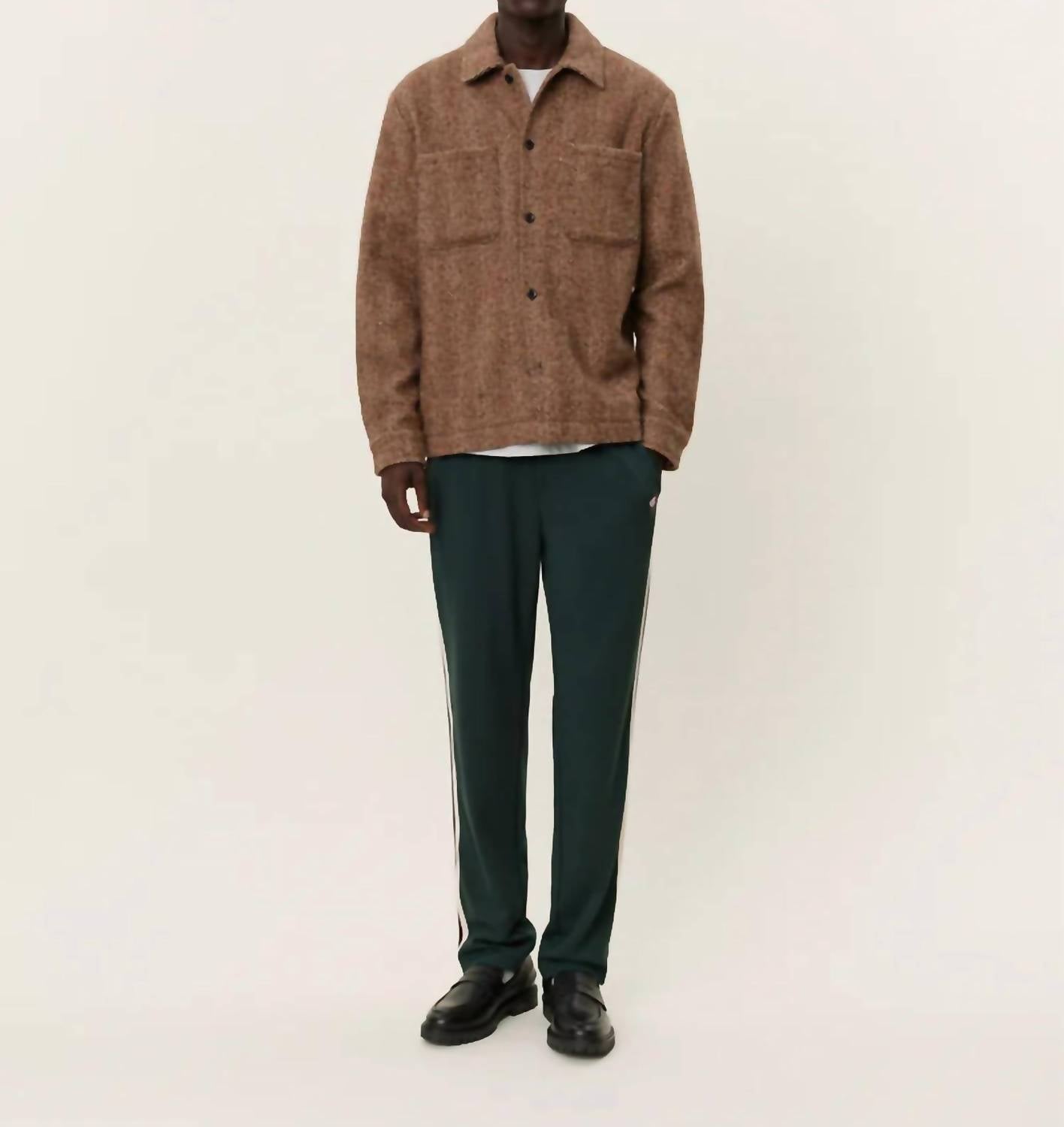 Les Deux - Milian Herringbone Overshirt -plus