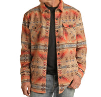 Rock & Roll Denim - Aztec Jacquard Shirt Jacket