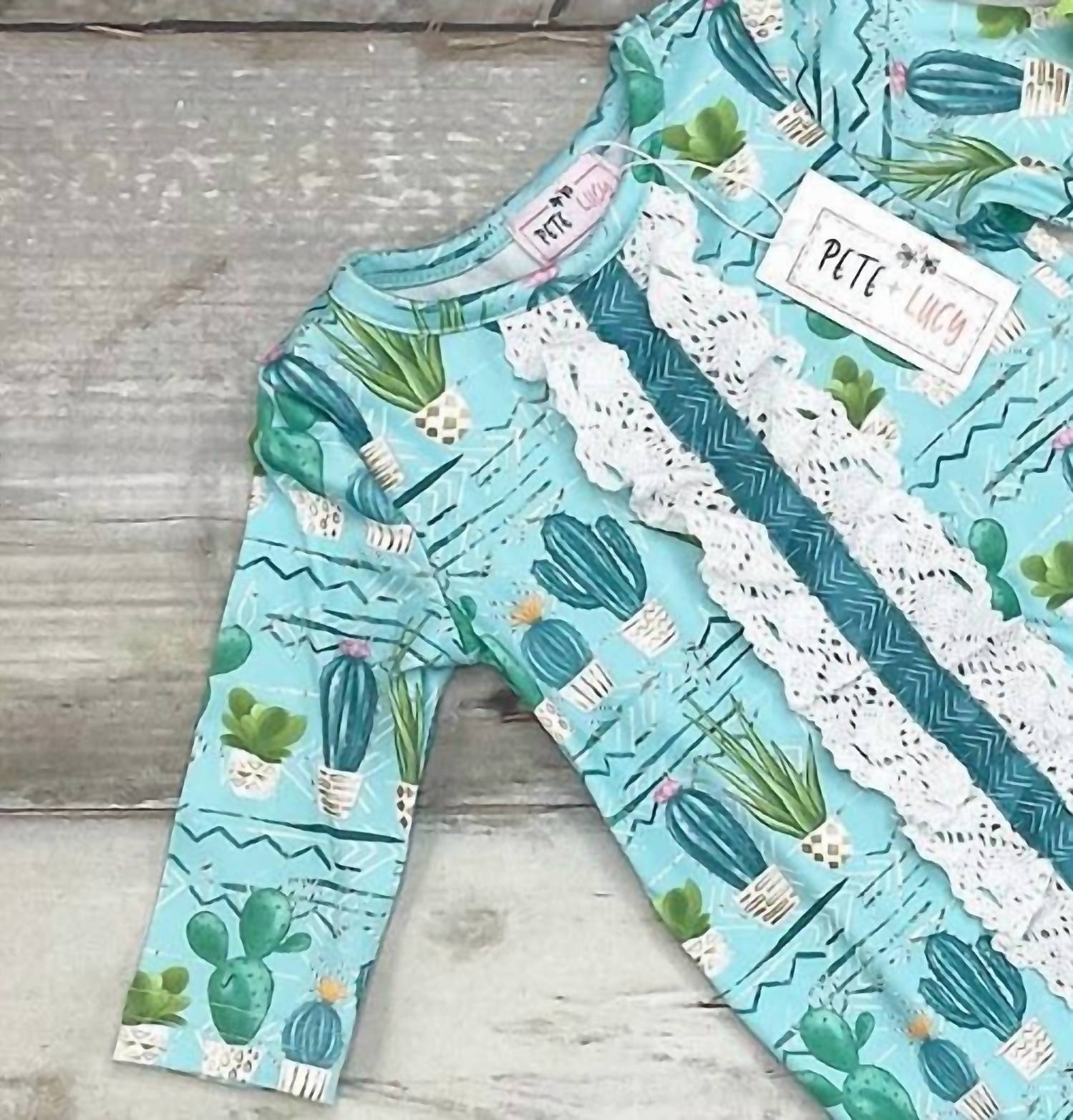 Pete + Lucy - Girls Prickly But Cute Romper