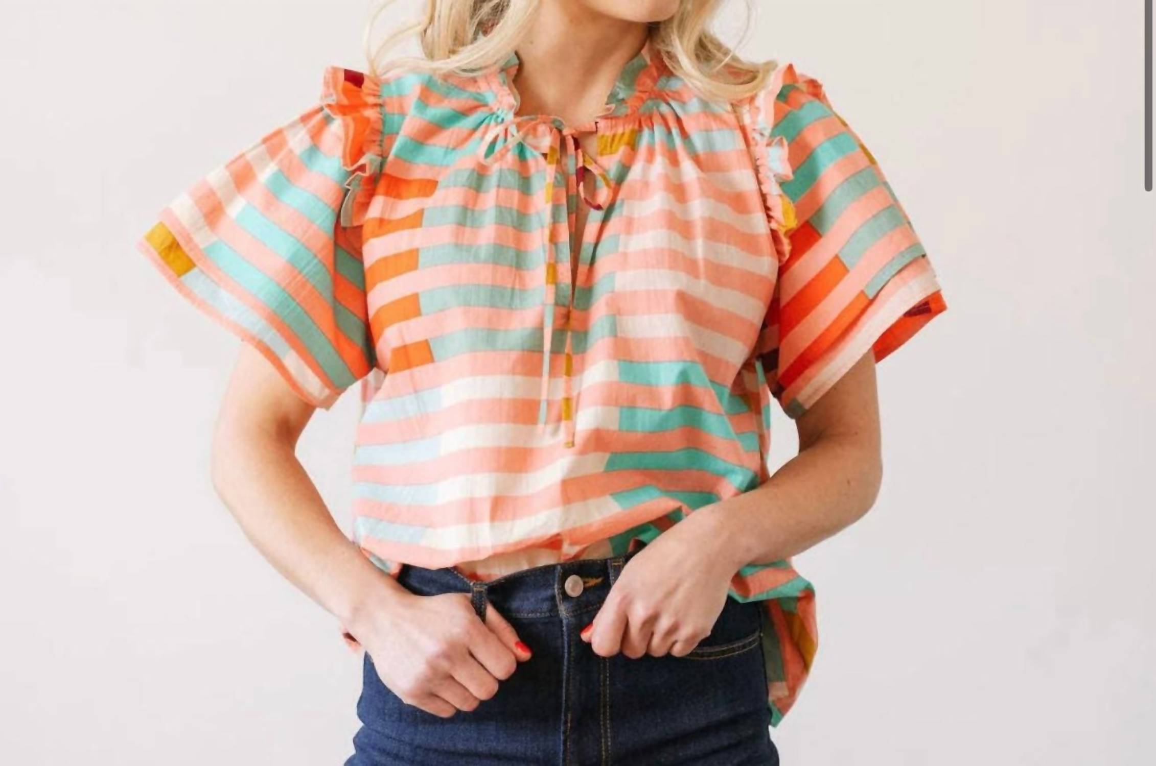 Sunshine Tienda - Colorful Gemma Top